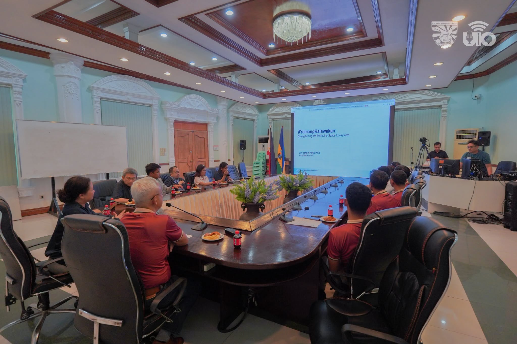 IN PHOTOS || OFFICIALS AND PERSONNEL OF THE PHILIPPINE SPACE AGENCY (PHILSA), LED BY ACTING DIRECTOR GENERAL DR. photo 6